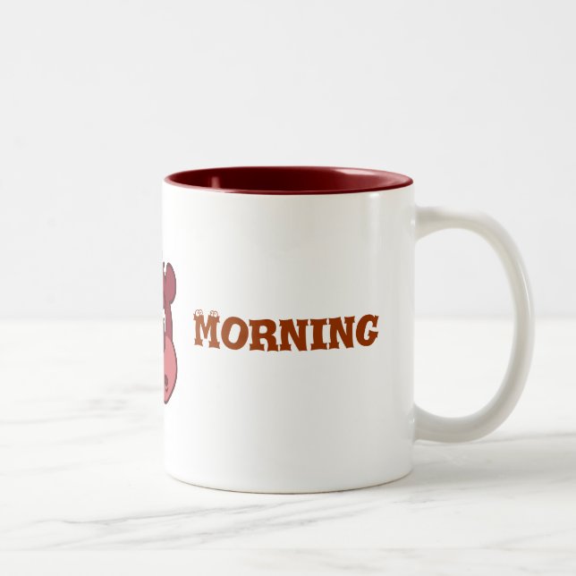 Bicolor Taza del oso (Derecha)