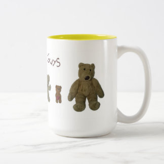 Bicolor Taza del oso de peluche - 5 sabelotodos
