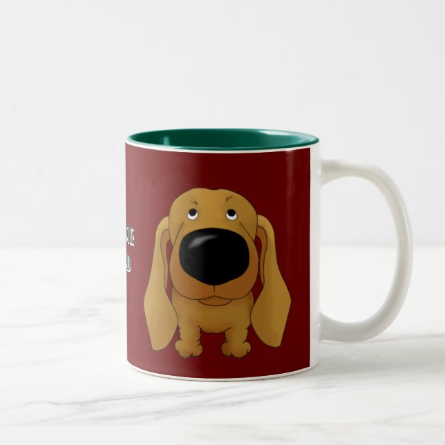 Bicolor Taza del papá de Doxie (Derecha)