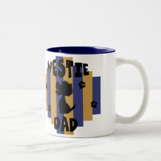 Bicolor Taza del papá de Westie