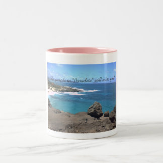 Bicolor Taza del paraíso