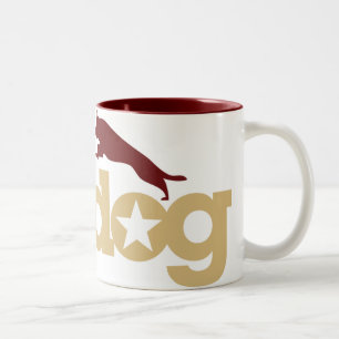 Bicolor Taza del pastor alemán