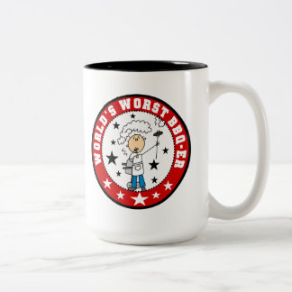 Bicolor Taza del peor asador del mundo