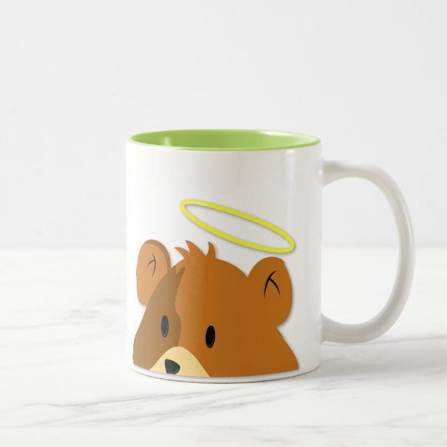 Bicolor Taza del Pico-uno-abucheo de MBF (Derecha)