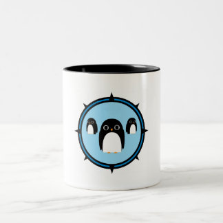 BICOLOR TAZA DEL PINGÜINO