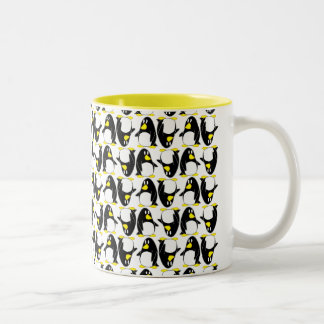 Bicolor Taza del pingüino