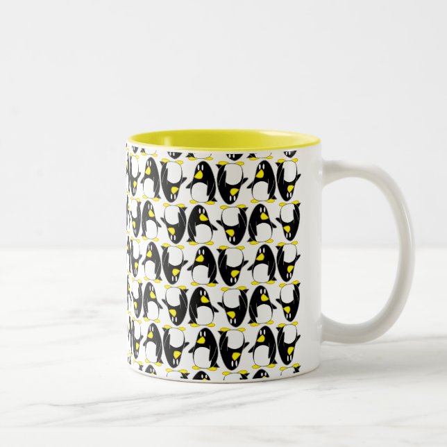 Bicolor Taza del pingüino (Derecha)