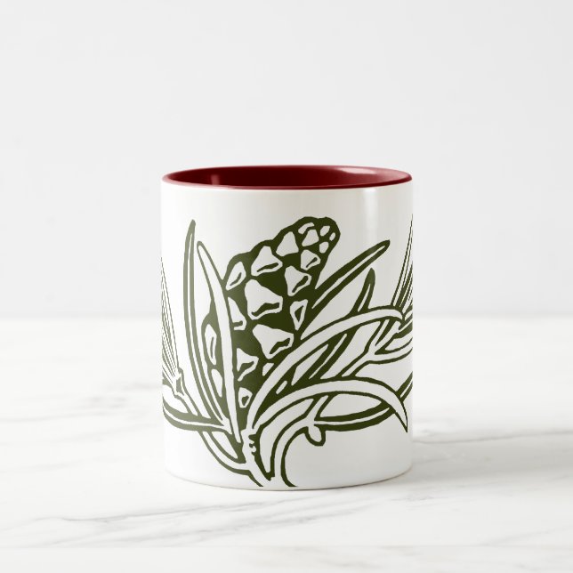 Bicolor Taza del pino (Centro)