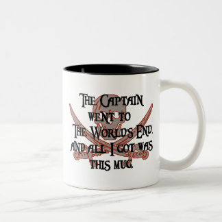 Bicolor Taza del pirata