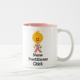 Bicolor Taza del polluelo del médico de la enfermera