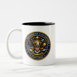 Bicolor Taza del Presidente del Universo