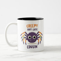 Taza del primo lindo y espeluznante