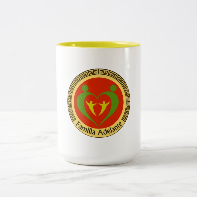 BICOLOR TAZA DEL PROGRAMA FAMILIA ADELANTE (Centro)