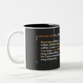 Bicolor Taza del programador