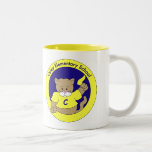Bicolor Taza del puma de Caley