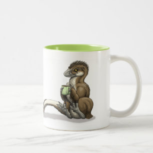 Bicolor Taza del rapaz del té