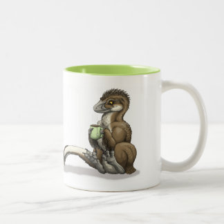 Bicolor Taza del rapaz del té