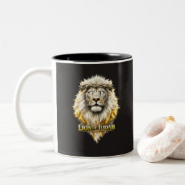 Bicolor Taza del Rey Divino - León de Judá