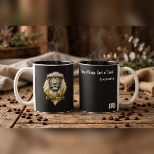 Bicolor Taza del Rey Divino - León de Judá