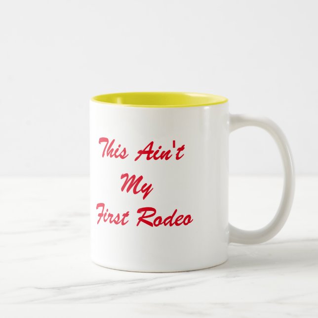 Bicolor Taza del rodeo (Derecha)