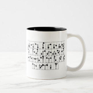 Bicolor Taza del semáforo