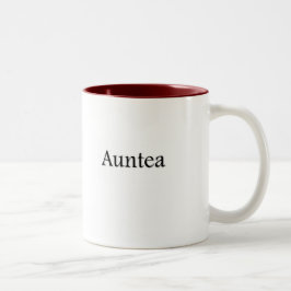 Bicolor Taza del té de Auntea