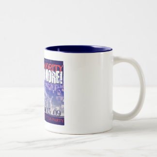Bicolor Taza del TÉ de la mayoría silenciosa