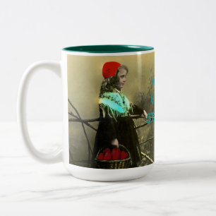 Bicolor Taza del té del café del Día de la Madre de la