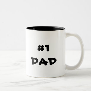 Bicolor Taza del té del café del PAPÁ #1