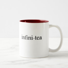Bicolor Taza del té del Infini-Té