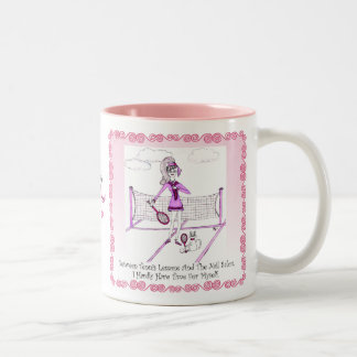 Bicolor Taza del tenis