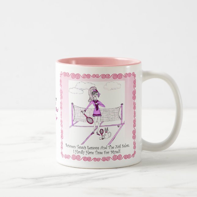 Bicolor Taza del tenis (Derecha)