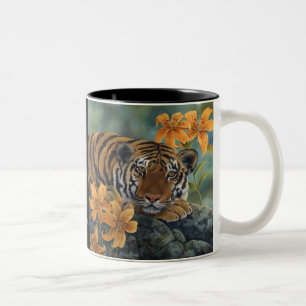Bicolor Taza del tigre