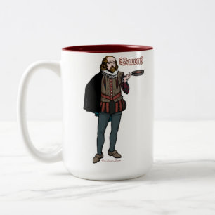 Bicolor Taza del tocino
