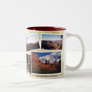 Bicolor Taza del tono del álbum dos de la imagen de
