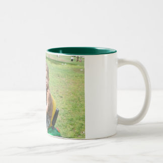 Bicolor taza del tractor