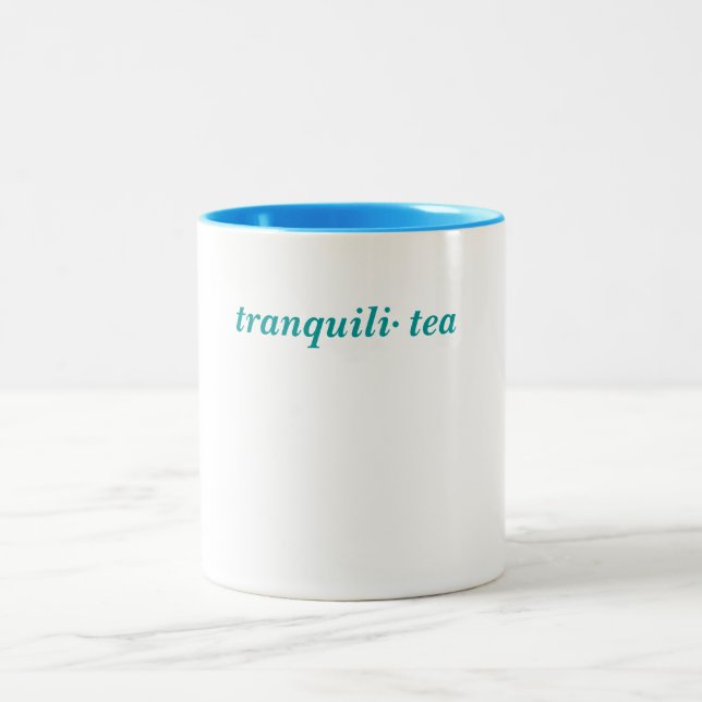 Bicolor taza del Tranquli-té (Centro)
