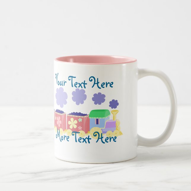 Bicolor Taza del tren del bebé (Derecha)
