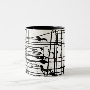 Bicolor Taza del "túnel cómodo"