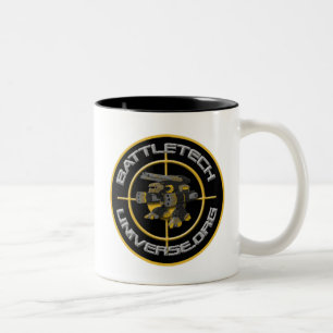 Bicolor Taza del universo de BattleTech