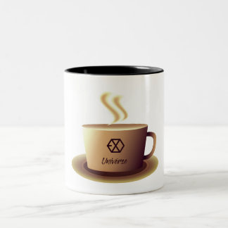 Bicolor Taza del universo de EXO