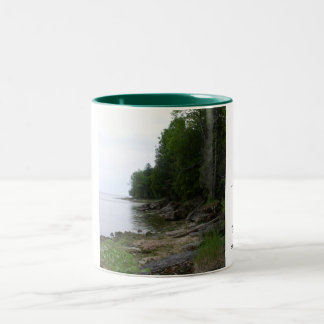 Bicolor Taza del viaje de Wisconsin