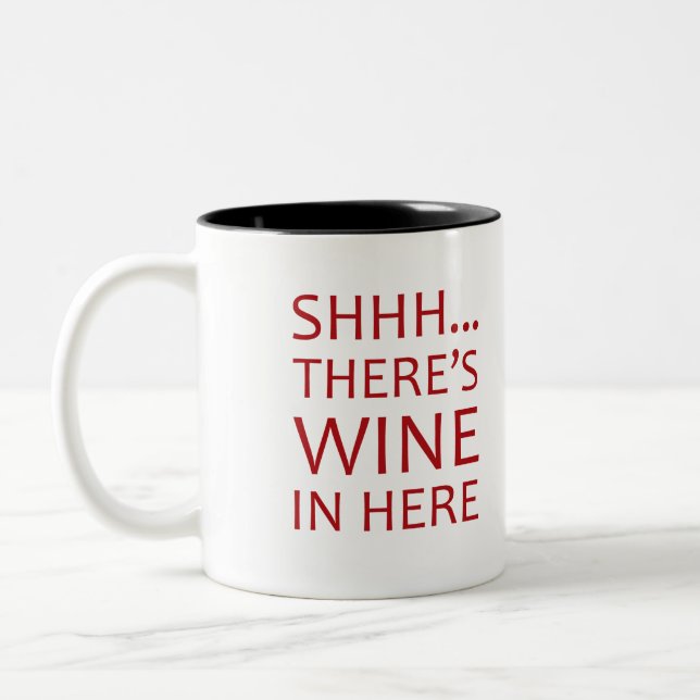 Bicolor Taza del vino (Izquierda)