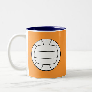 Bicolor Taza del voleibol