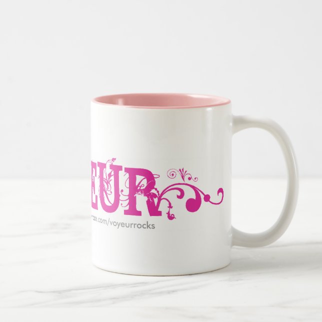 Bicolor Taza del Voyeur (Derecha)