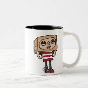 Bicolor taza del wotto