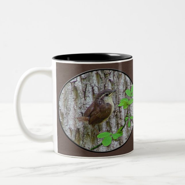 Bicolor Taza del Wren del bebé (Izquierda)