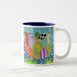 Bicolor Taza del zen
