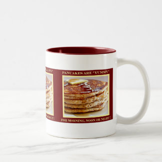 Bicolor Taza deliciosa de las crepes