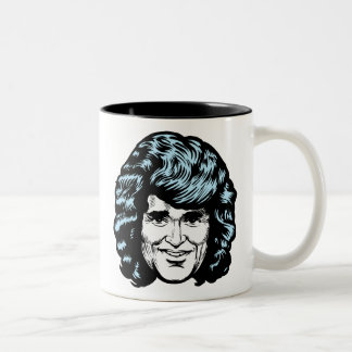 Bicolor Taza deliciosa del pelo